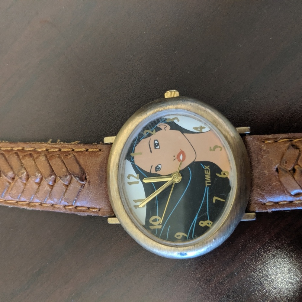 Vintage Pocahontas Disney Watch